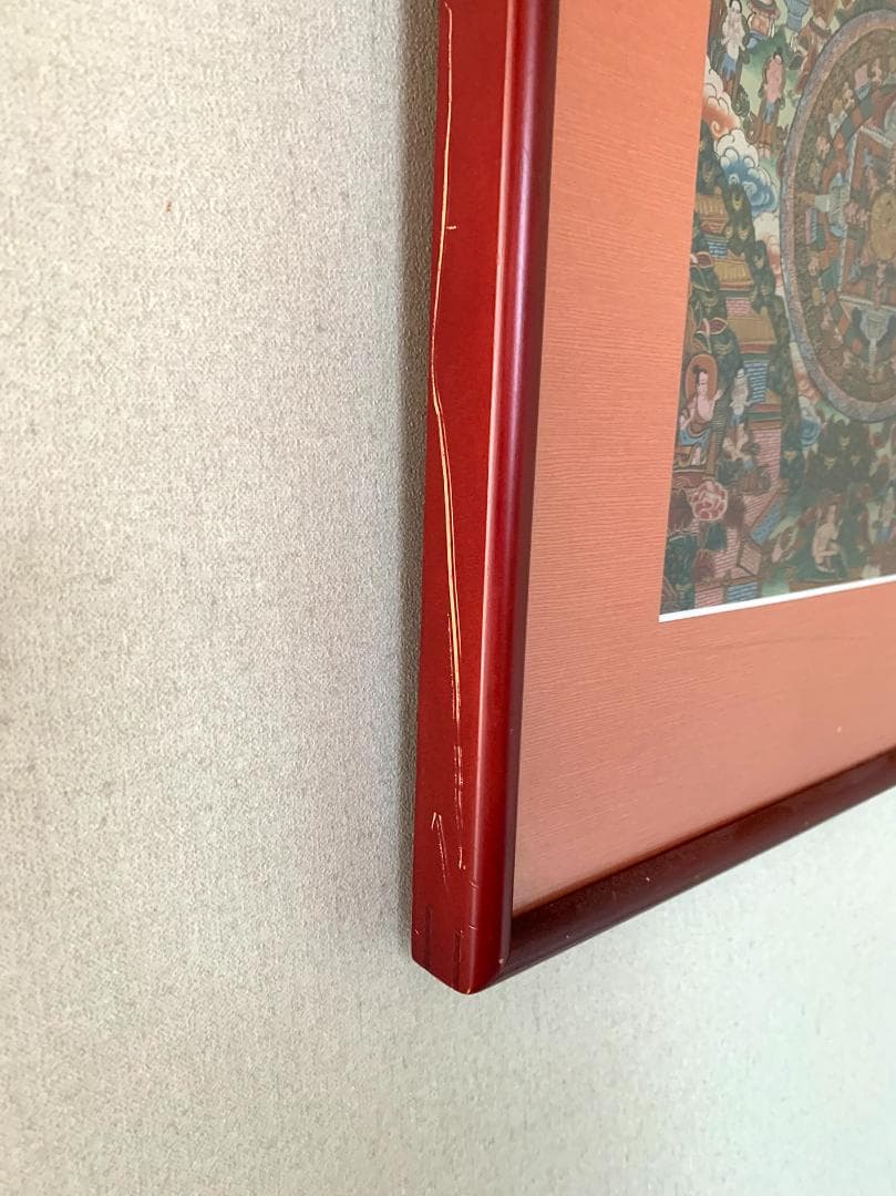 曼荼羅　手描き　肉筆