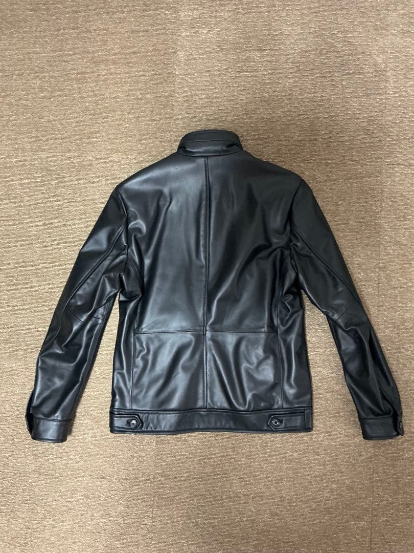 MICHEL  HOMME ラムレザーブルゾン