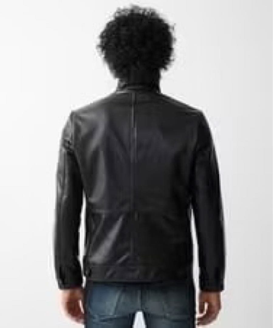 MICHEL  HOMME ラムレザーブルゾン