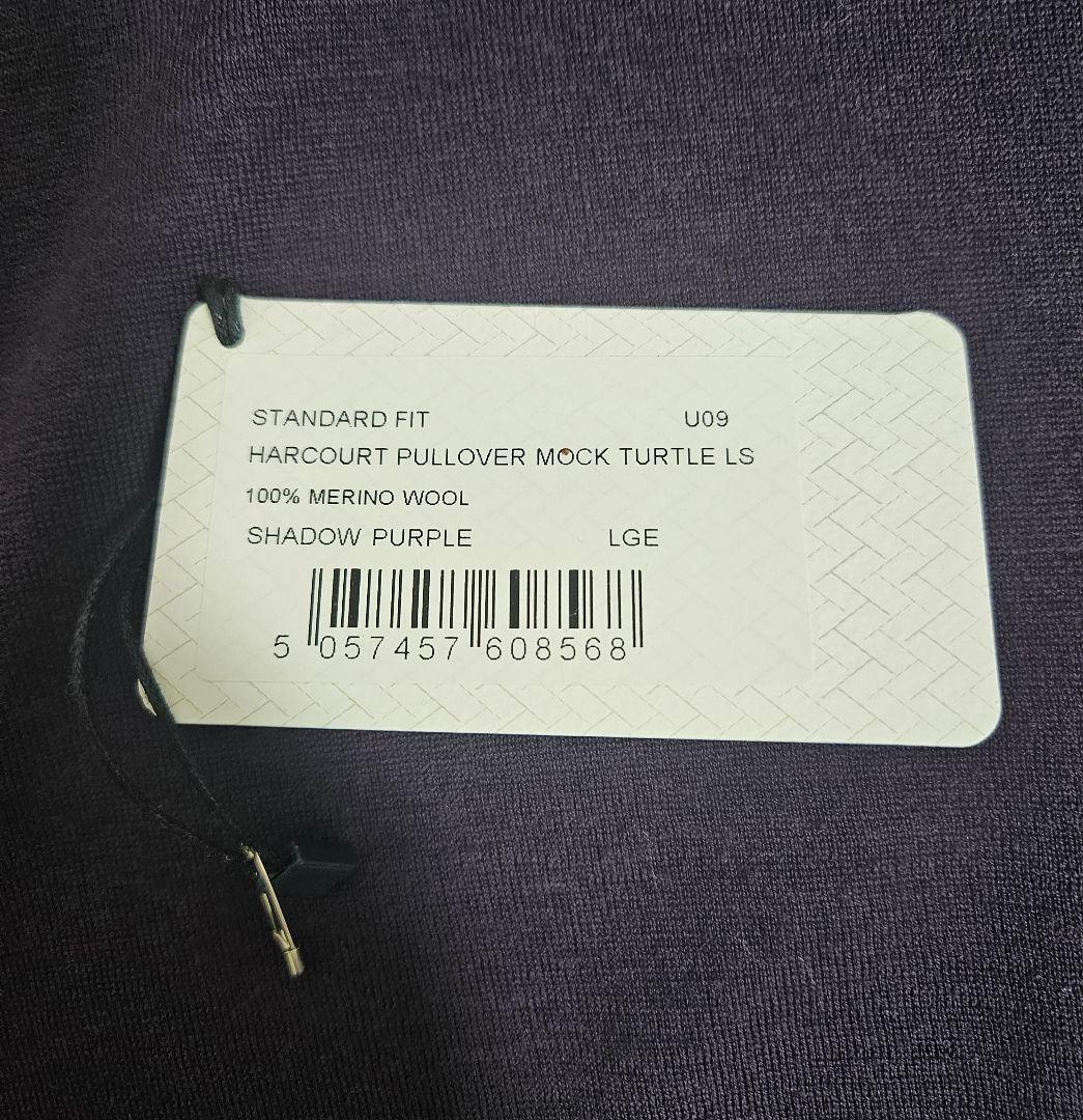 JOHN SMEDLEY モックネック HARCOURT ハイネック