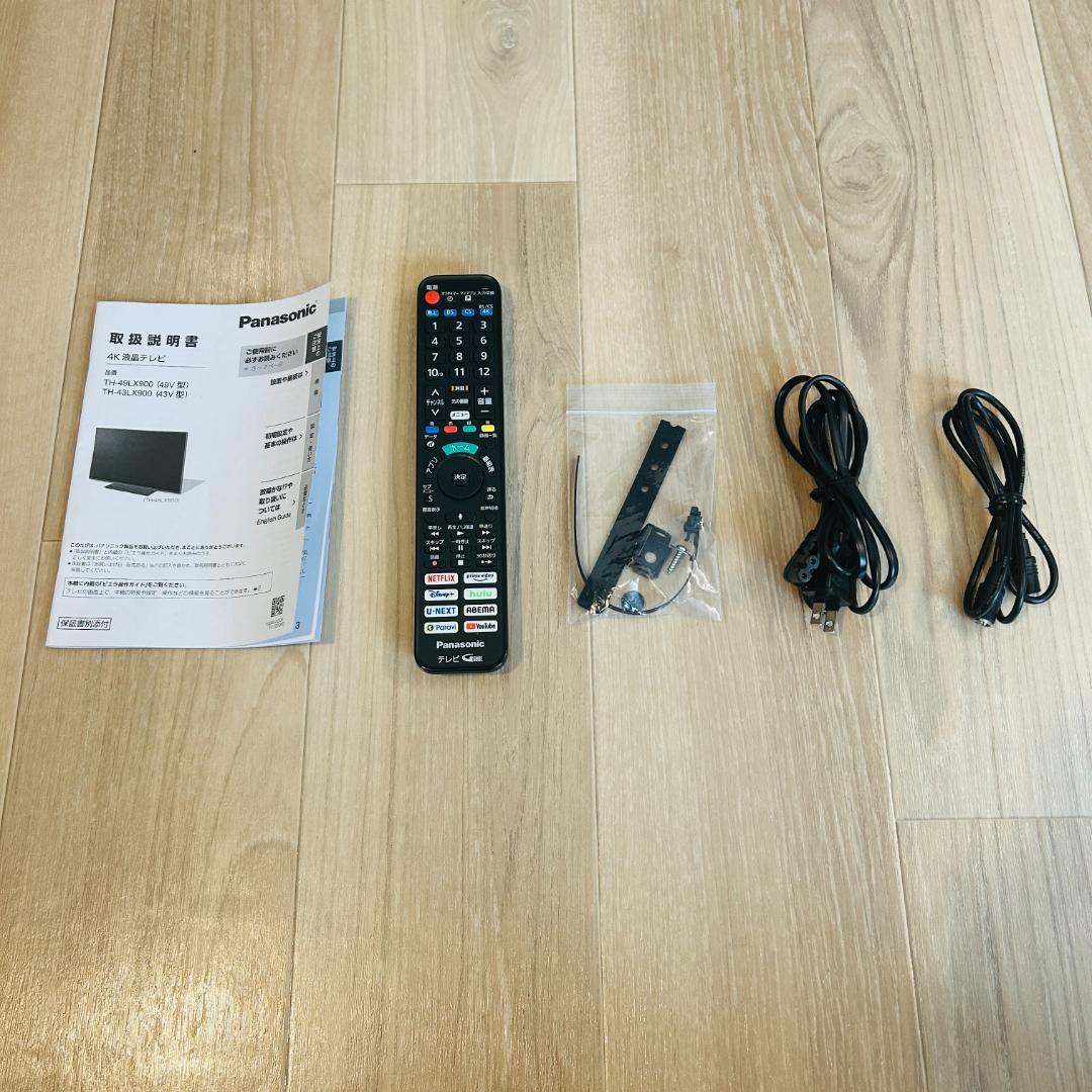 パナソニック VIERA TH-43LX900 液晶テレビ 43V型 2022年