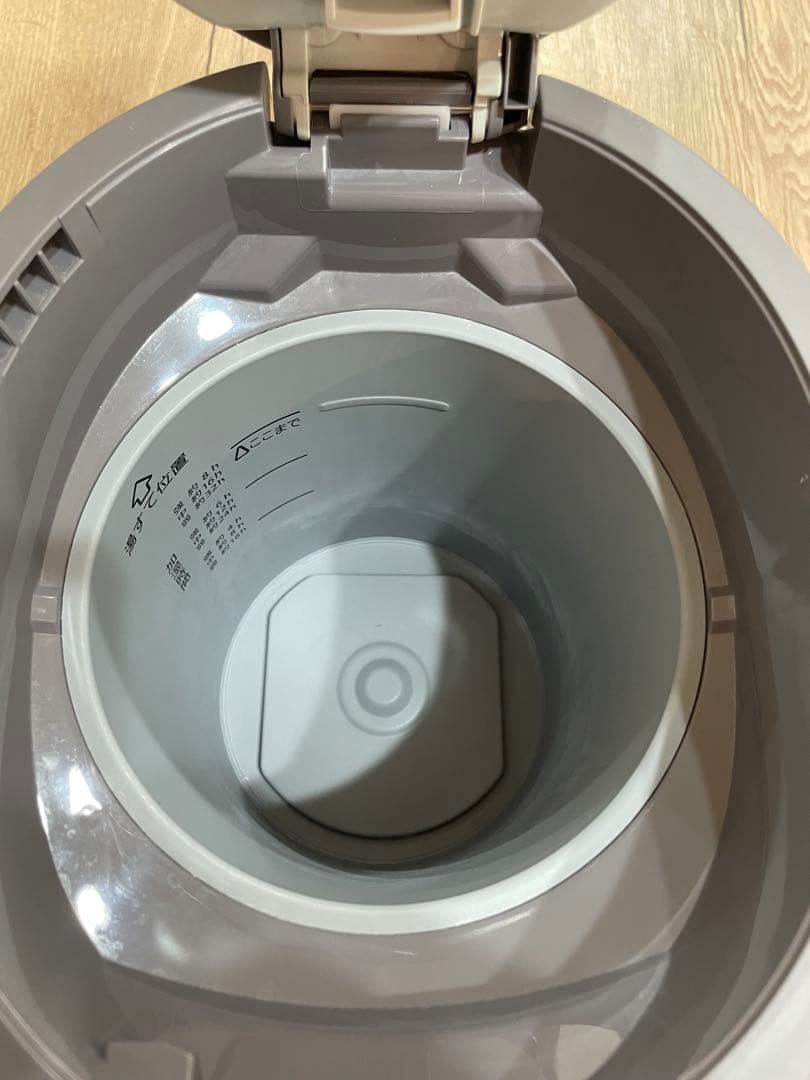 【美品】象印　スチーム式加湿器 EE-DC35型グレー