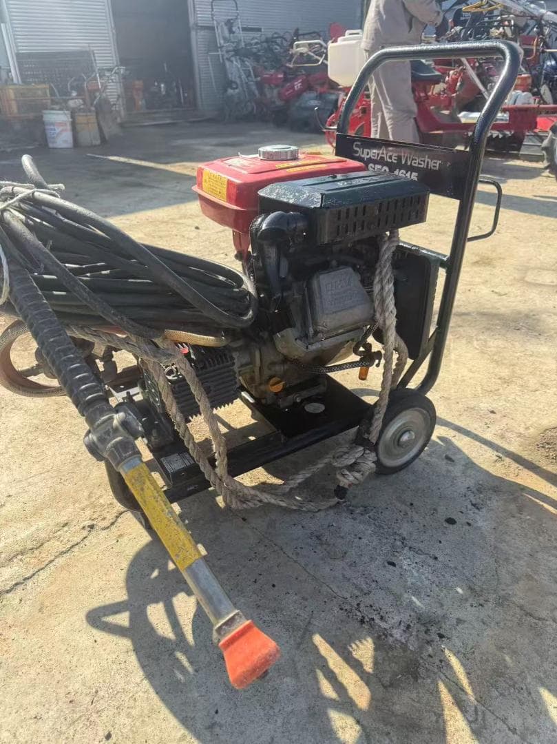 【福岡県みやま市】SuperAceWasherエンジン高圧洗浄機SEC-1615