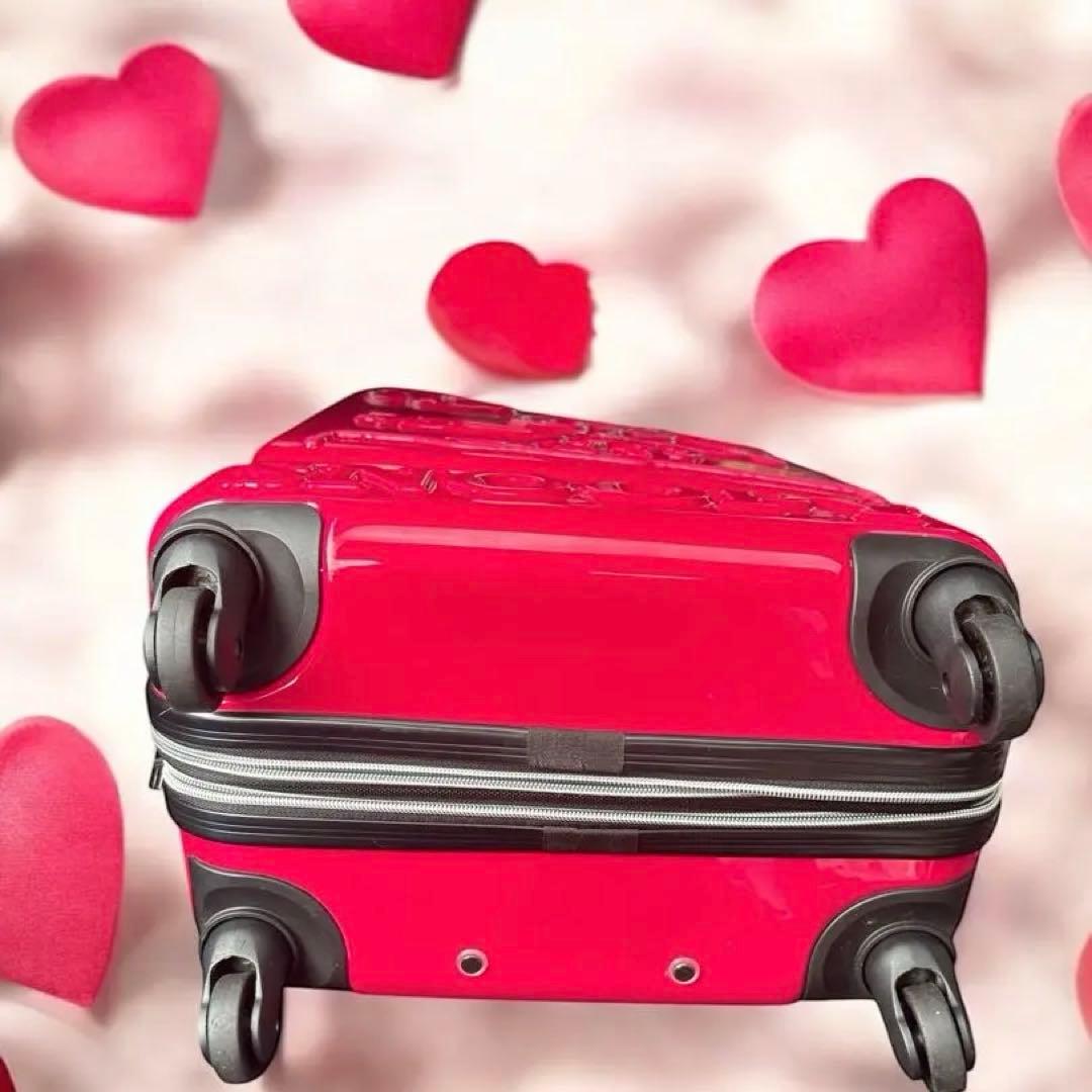 スヌーピー　キャリーケース　スーツケース　前面ポケット　Ｗファスナ　３６０度回転