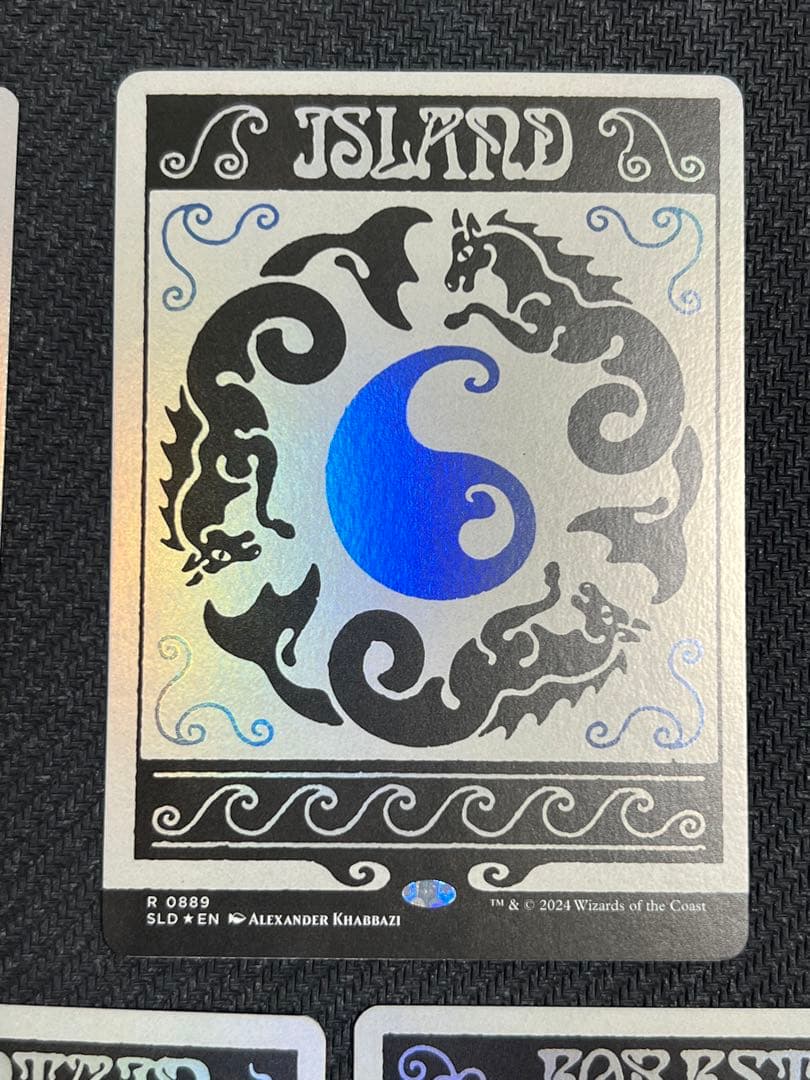 MTG secret lair 基本土地foil 5枚セット