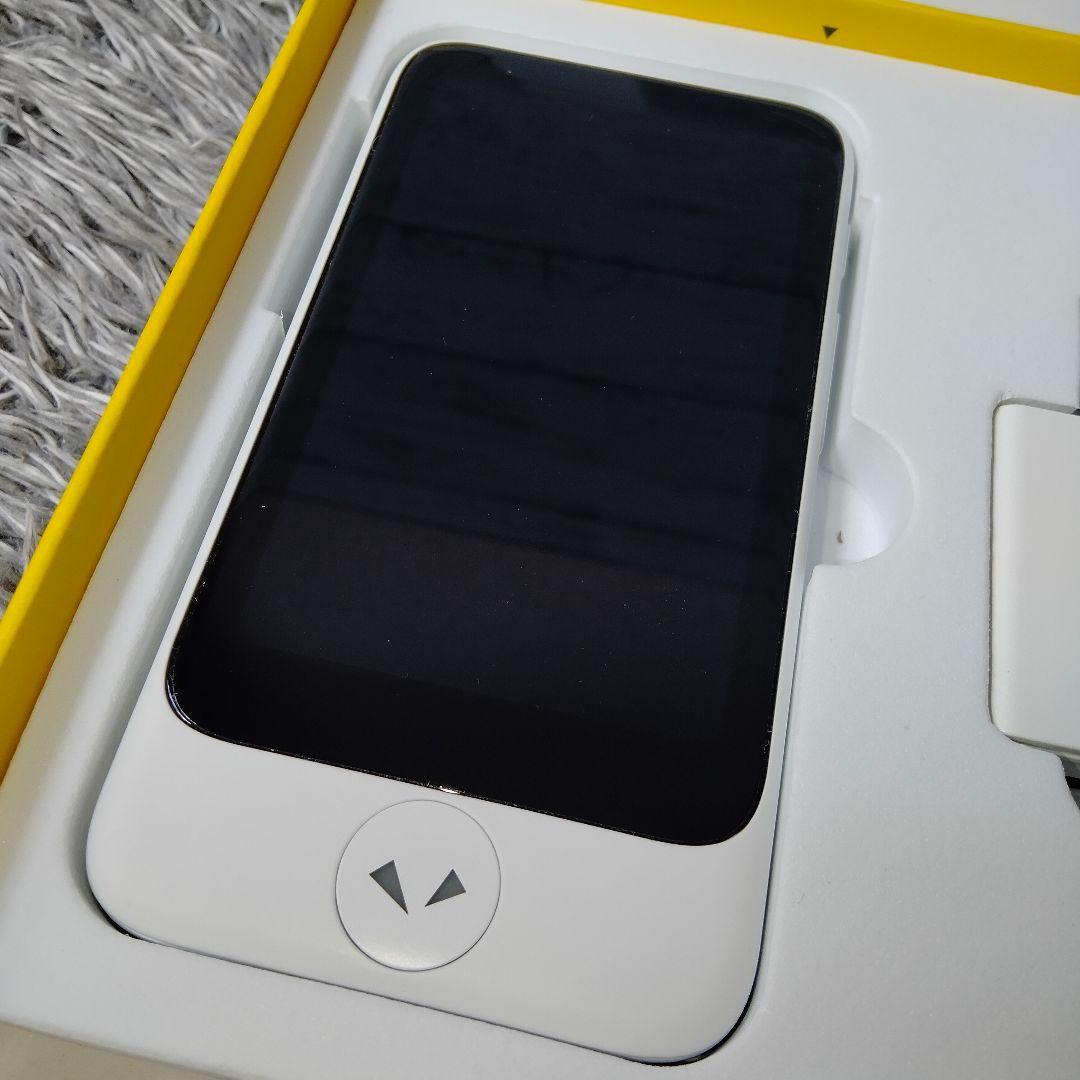 【極美品】POCKETALK S Plus ホワイト グローバル通信付 付属品