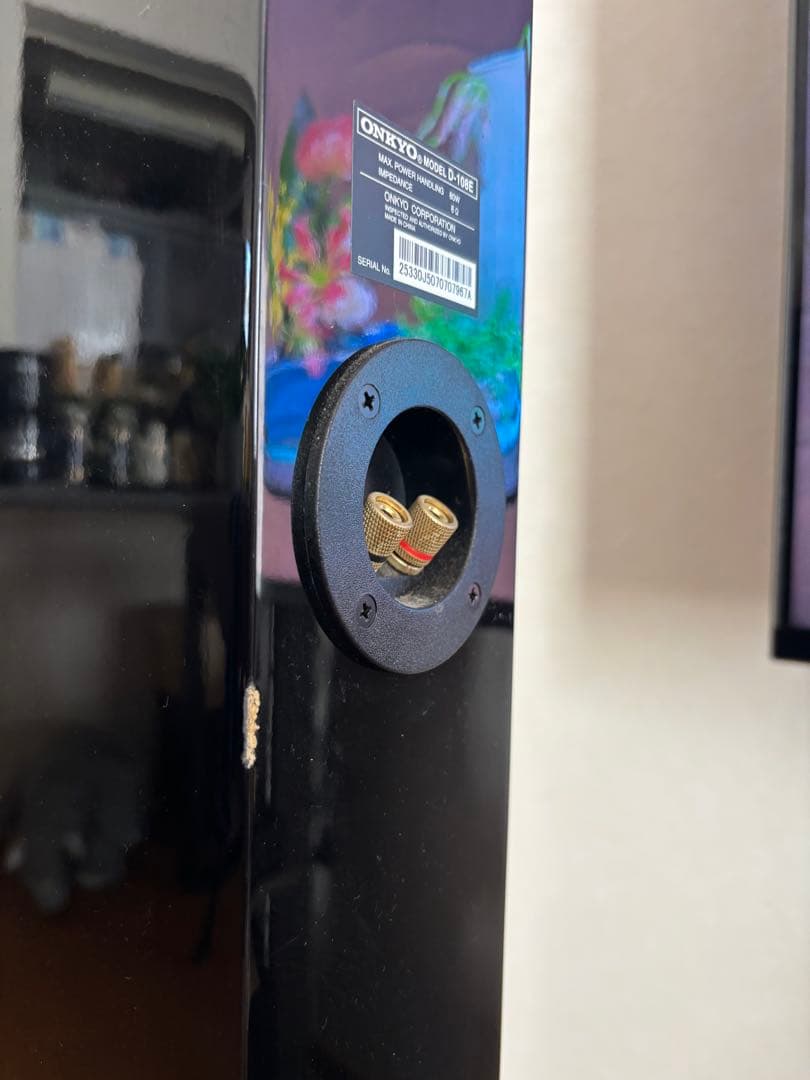 オンキョー フロアスタンディングスピーカー ブラック