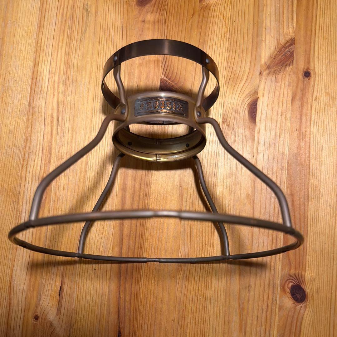 日本船燈 ニッセン石油ストーブ ゴールドフレーム IS-3用の上部わく金