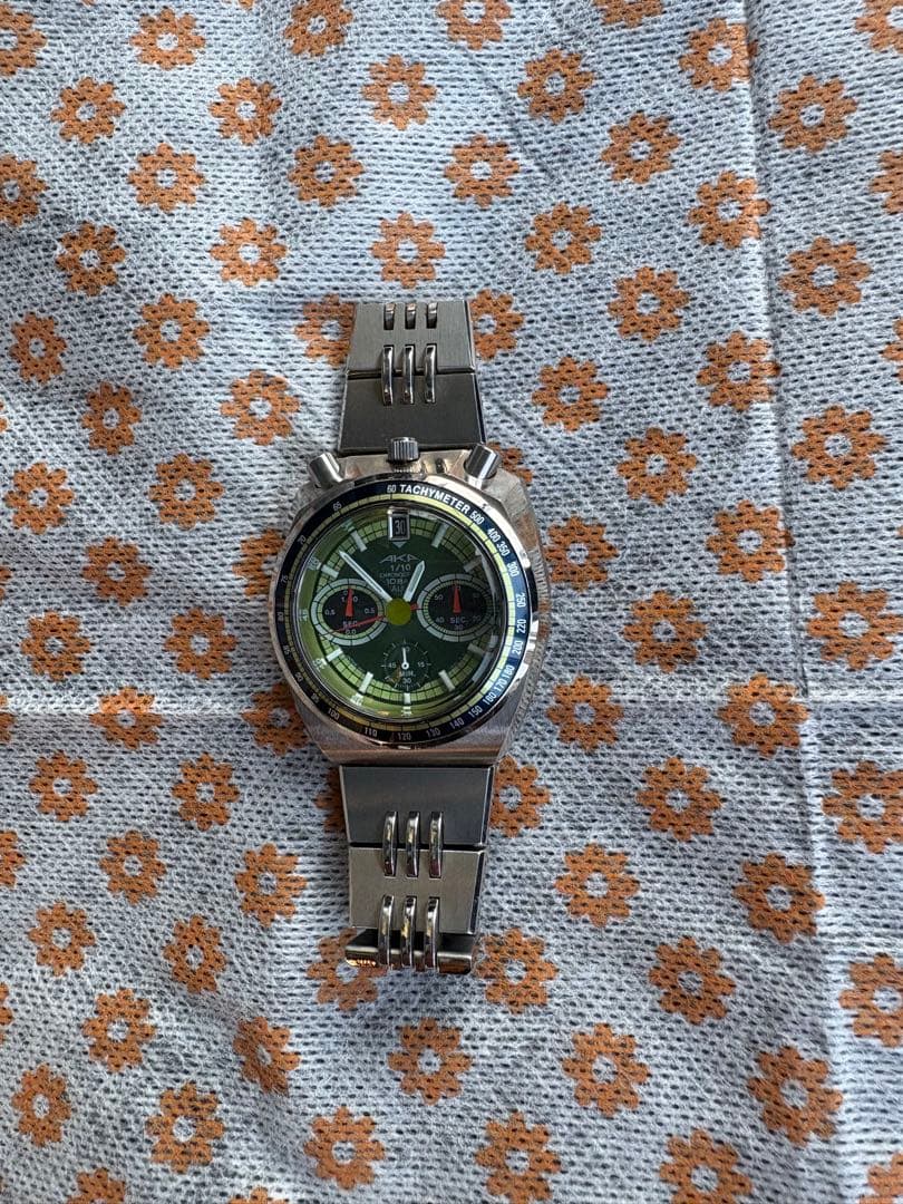 セイコーALBA AKAクロノグラフ腕時計