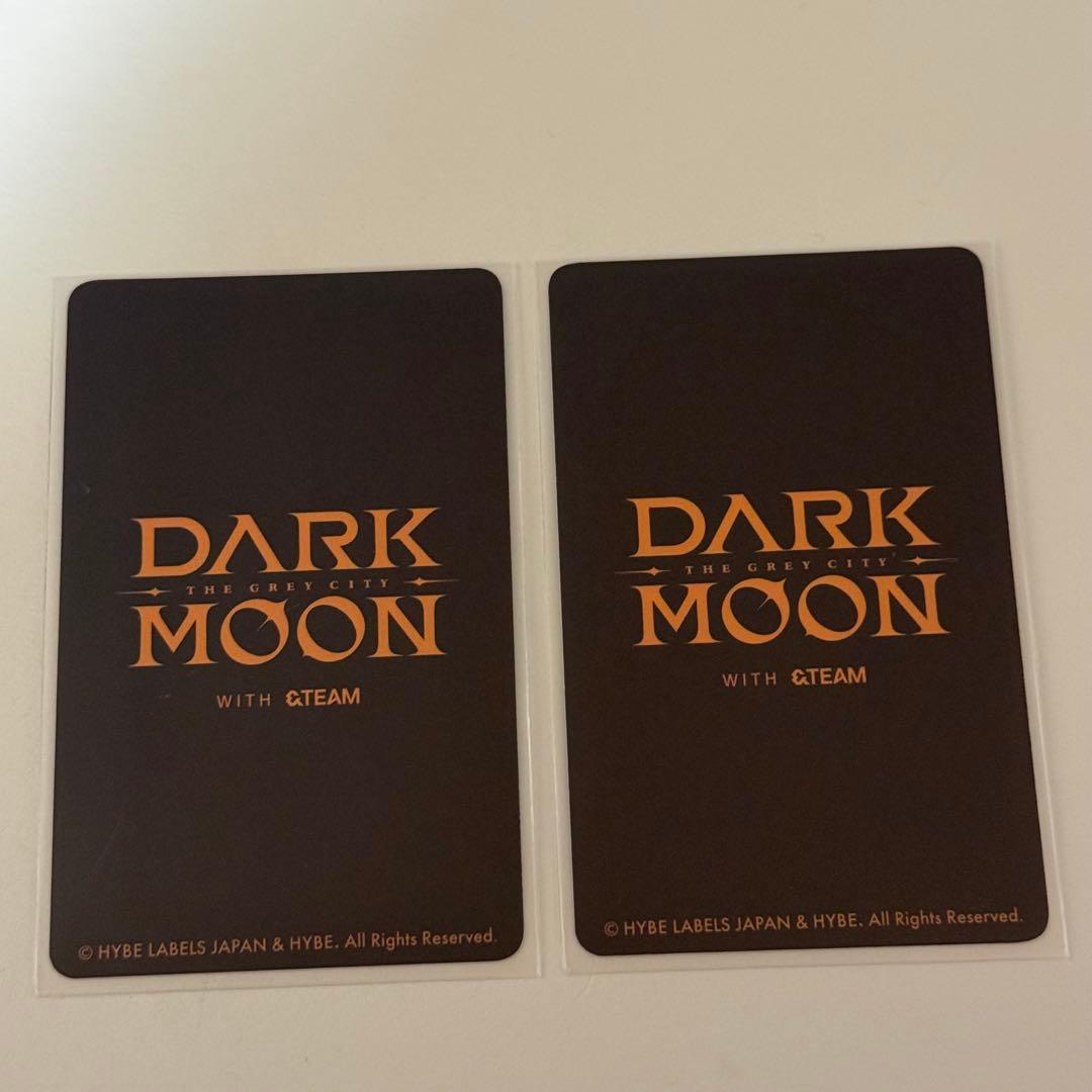 タレントカード &TEAM DARK MOON NICHOLAS NAJAK