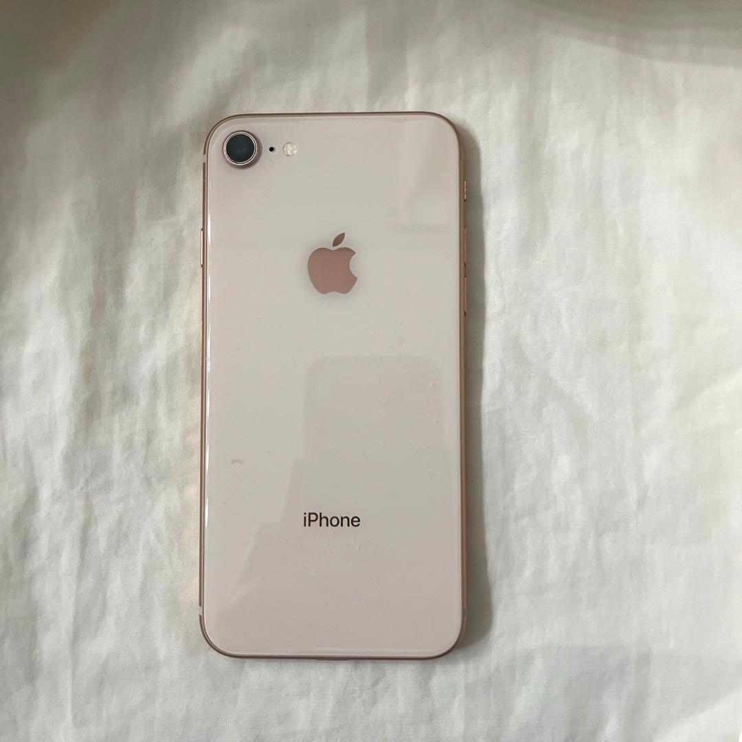 iPhone8 ピンクゴールド