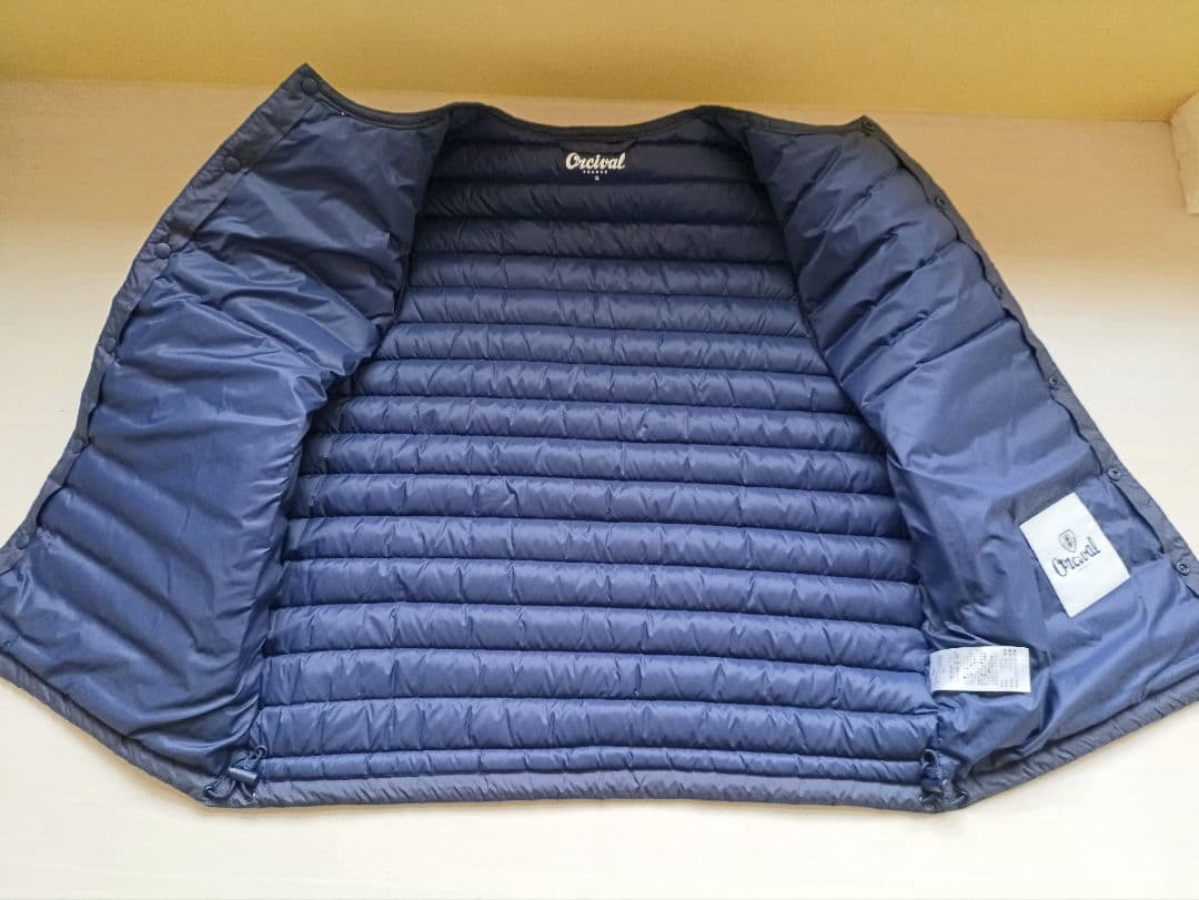オーシバル ダウンベスト ネイビー サイズ２
