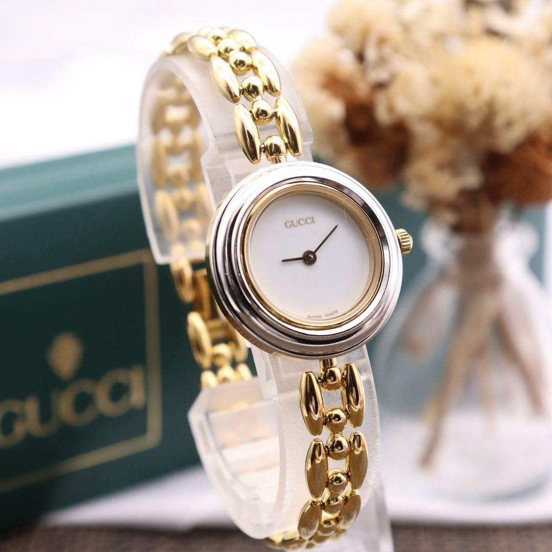 付属品付き【動作品】GUCCI ベゼル6色/チェンジベセル 11/12.2 美品