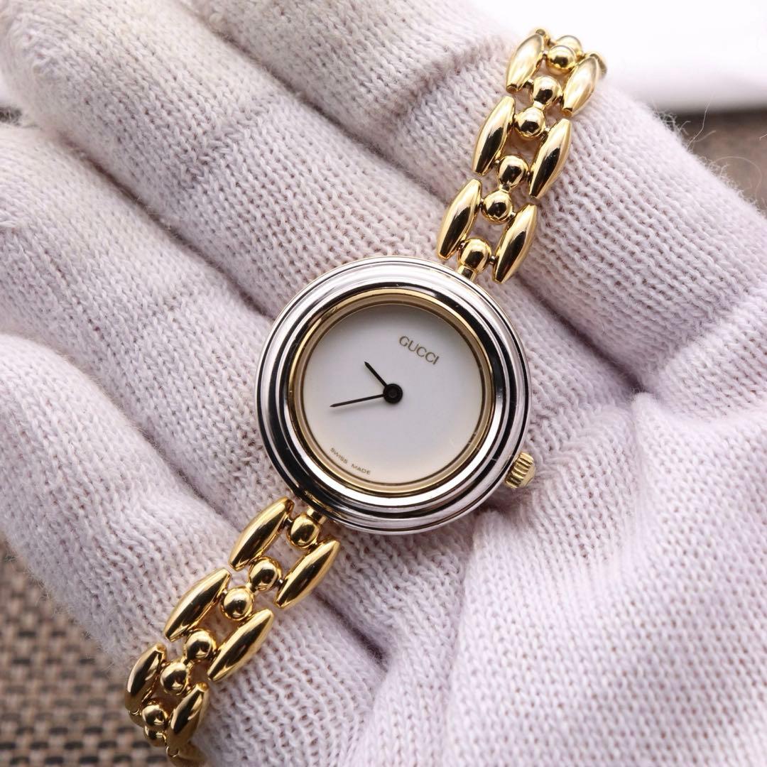 付属品付き【動作品】GUCCI ベゼル6色/チェンジベセル 11/12.2 美品