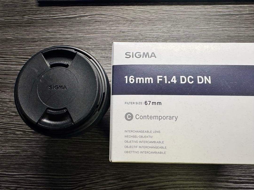 SIGMA 16mm F1.4 DC DN｜美品｜湿度管理保管