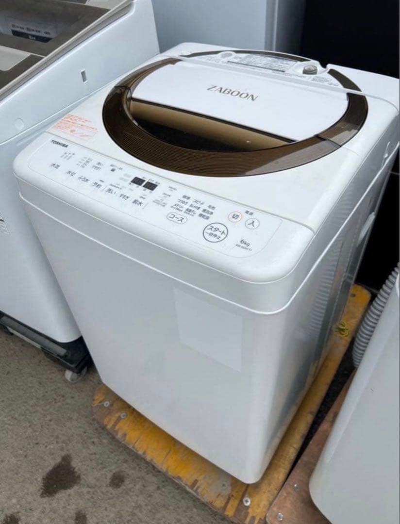 2017年式 6kg TOSHIBA 洗濯機 AW-6D6