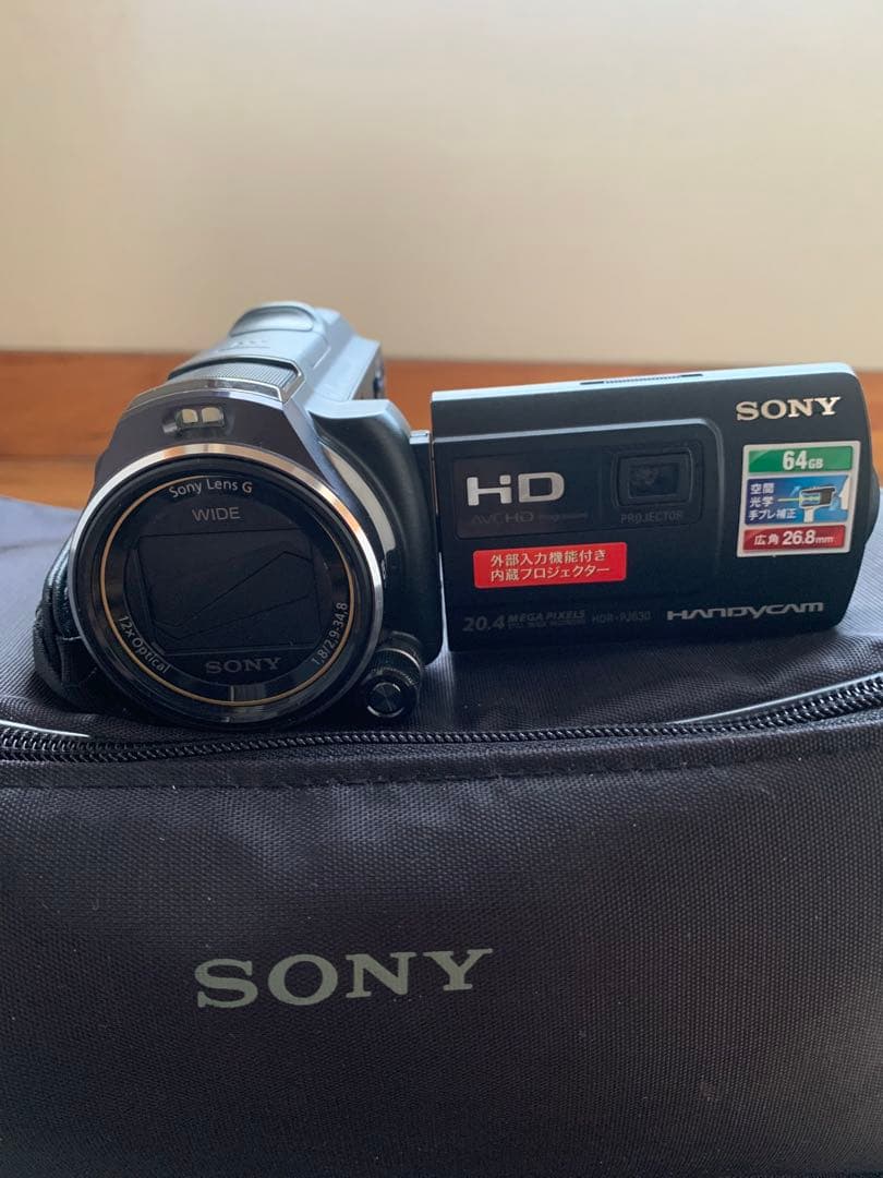 SONY ビデオカメラ HDR-PJ630 ハンディカム