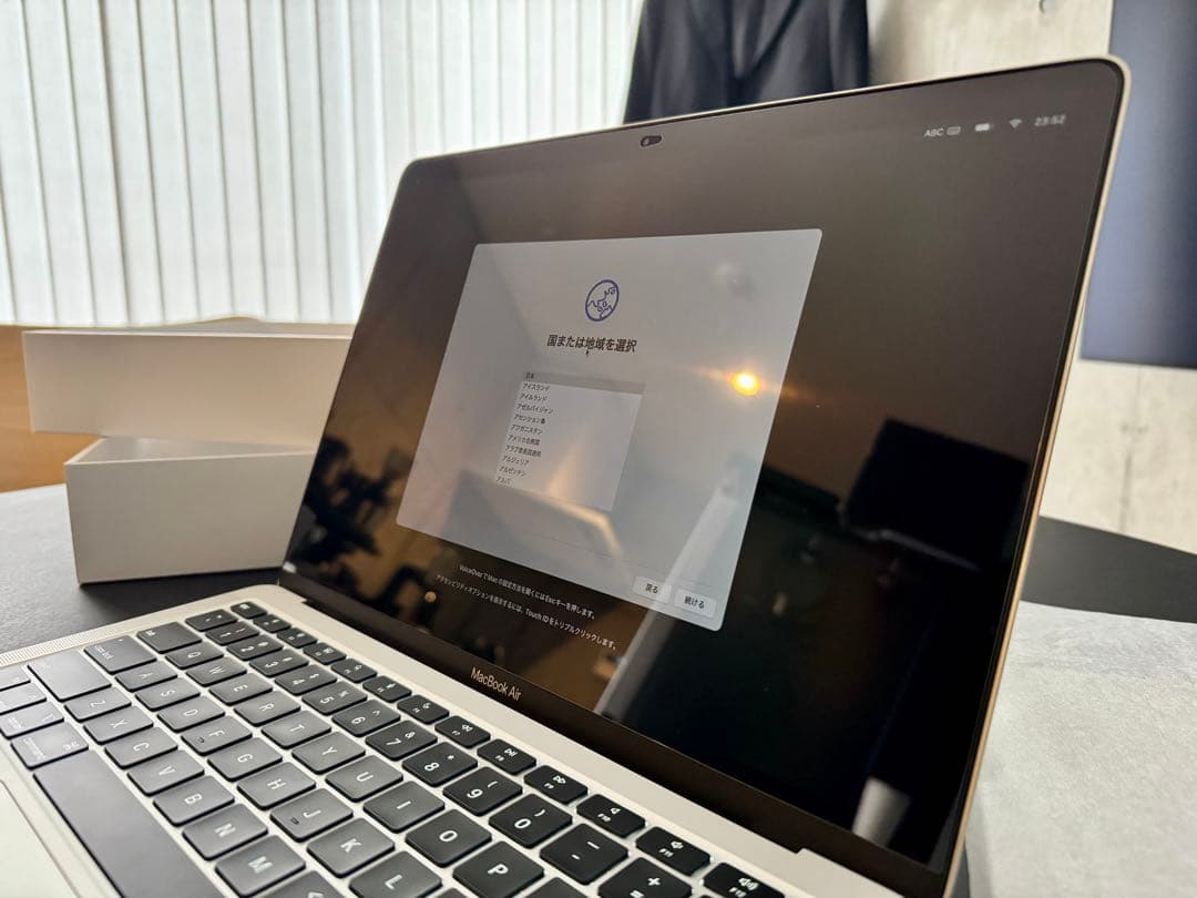 MacBook Air M1 メモリ16GB SSD512GB USキーボード