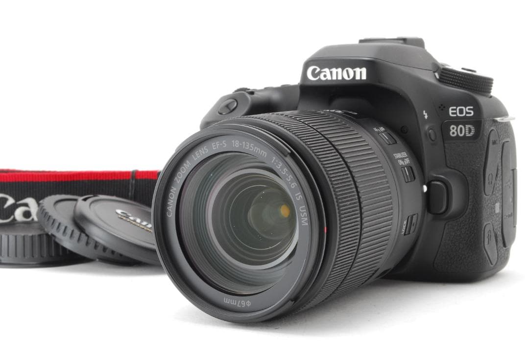 【美品】 Canon EOS 80D EF-S 18-135mm IS USM