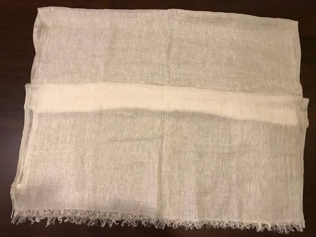 【BRUNELLO CUCINELLI】 リネンカシミヤストール★同梱値引承り〼