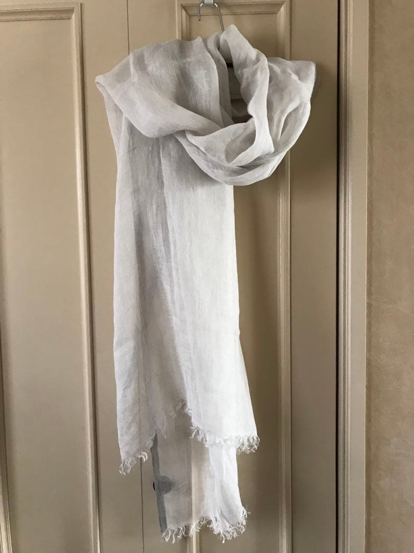 【BRUNELLO CUCINELLI】 リネンカシミヤストール★同梱値引承り〼