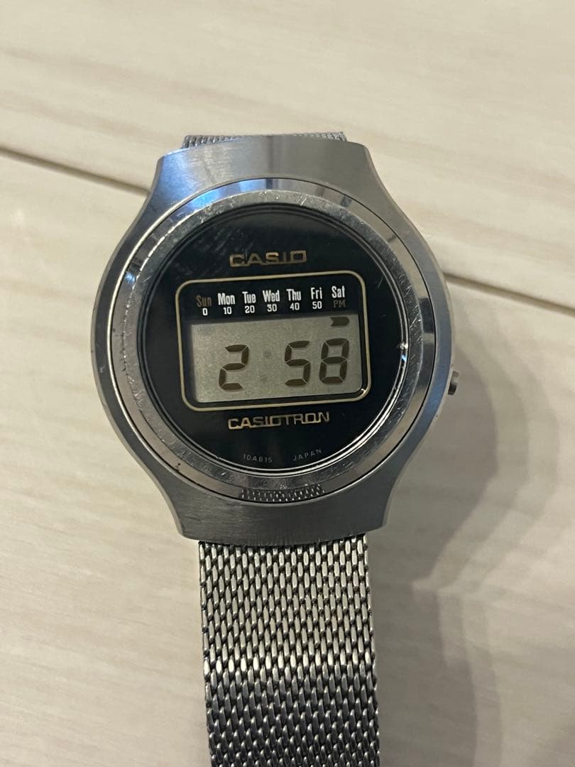 山*色様 CASIO CASIOTRON 腕時計 カシオトロン 70年代