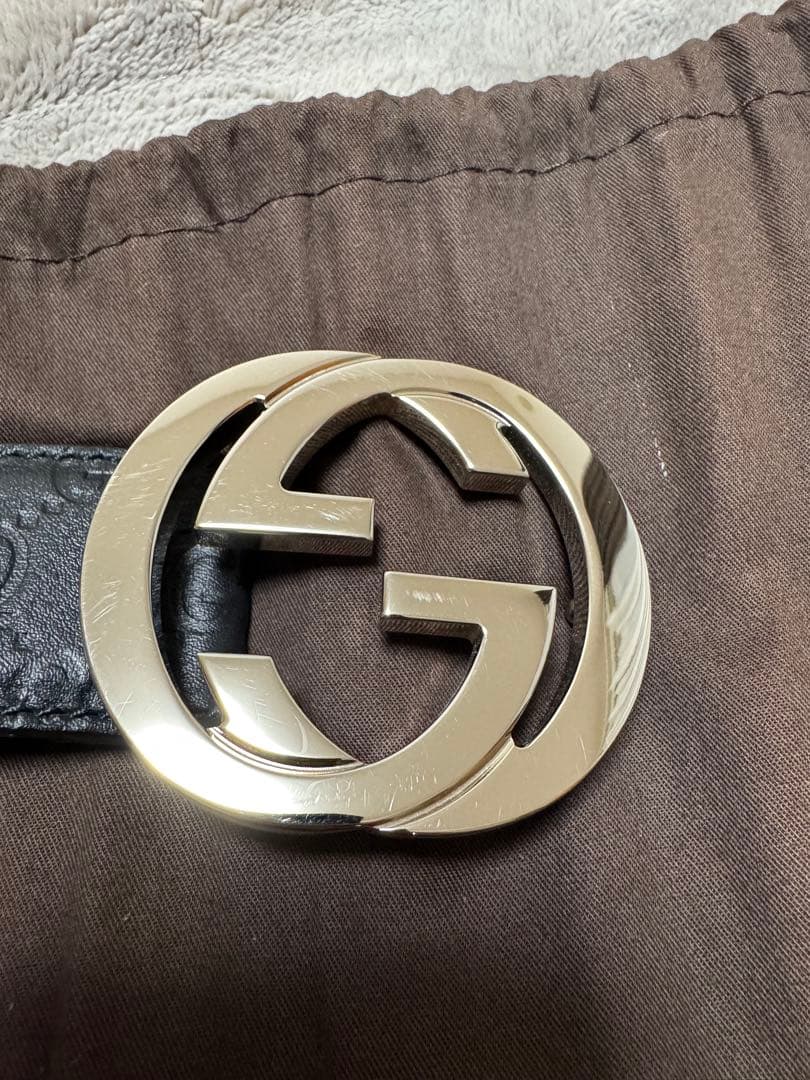 GUCCI インターロッキングG ベルト メンズ