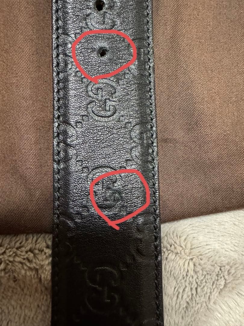 GUCCI インターロッキングG ベルト メンズ