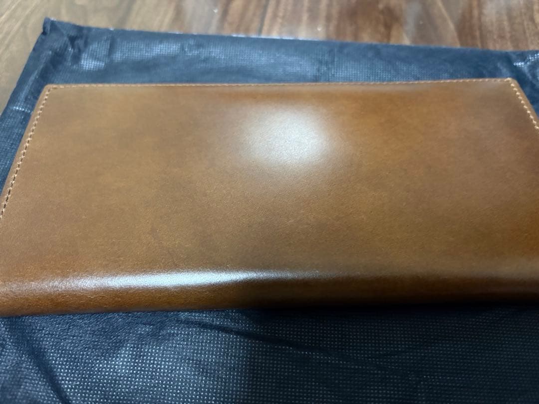 キプリス × 伊勢丹 オイルシェル コードバン 長財布　5401