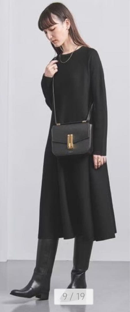 UNITED ARROWS RY/N フレア ニットワンピース