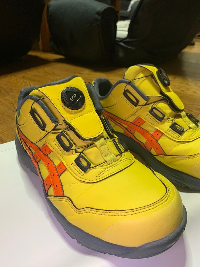 ASICS CP306 BOAシステム安全靴 イエロー