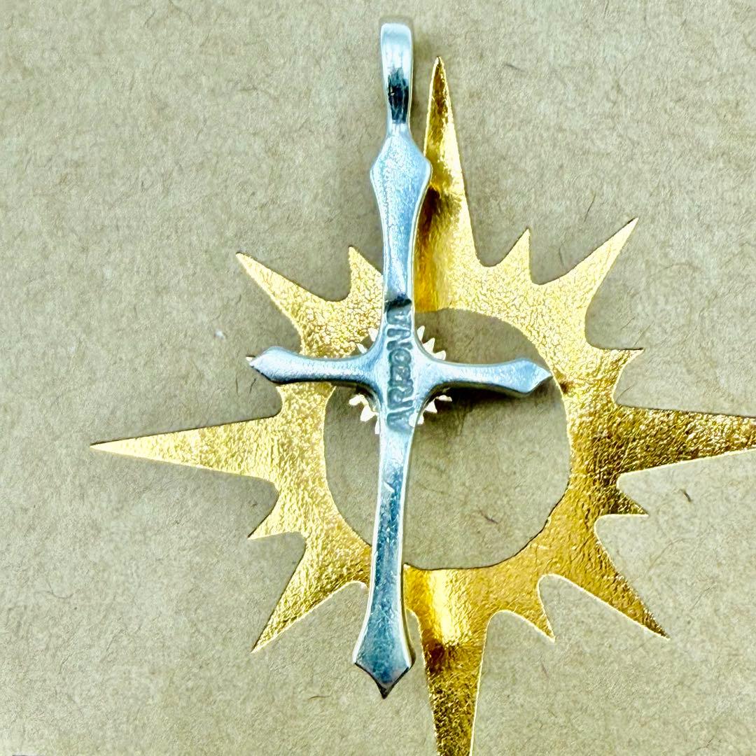 美品　アリゾナフリーダム　k18太陽神付クロス　T-3b 定価51040円