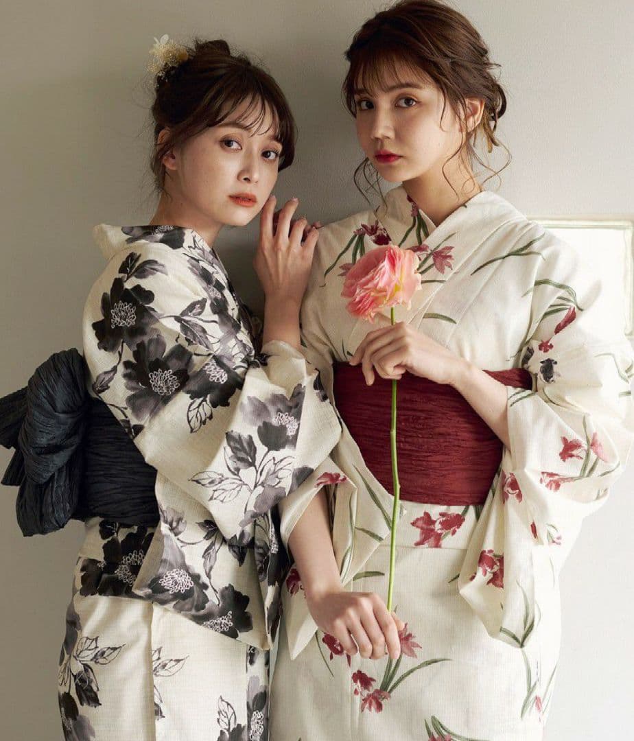 【正規品！新品未使用】Dita 水草と金魚あそび 浴衣5点セット