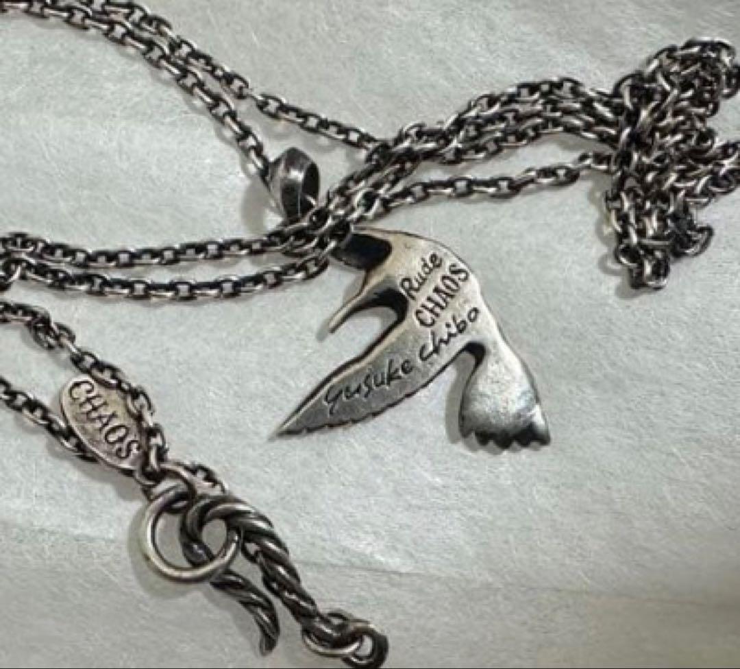 RUDE CHAOSコラボ！チバユウスケ　ハミングバードネックレス
