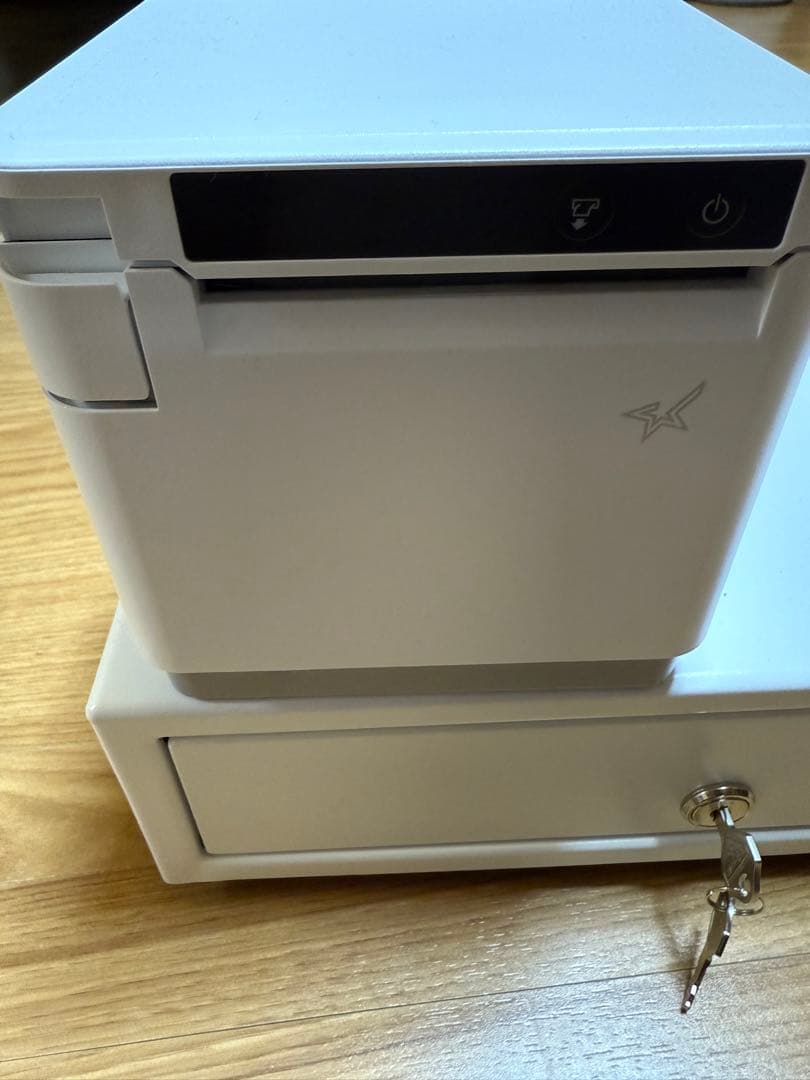 レシートプリンター・キャッシュドロアー セット♪