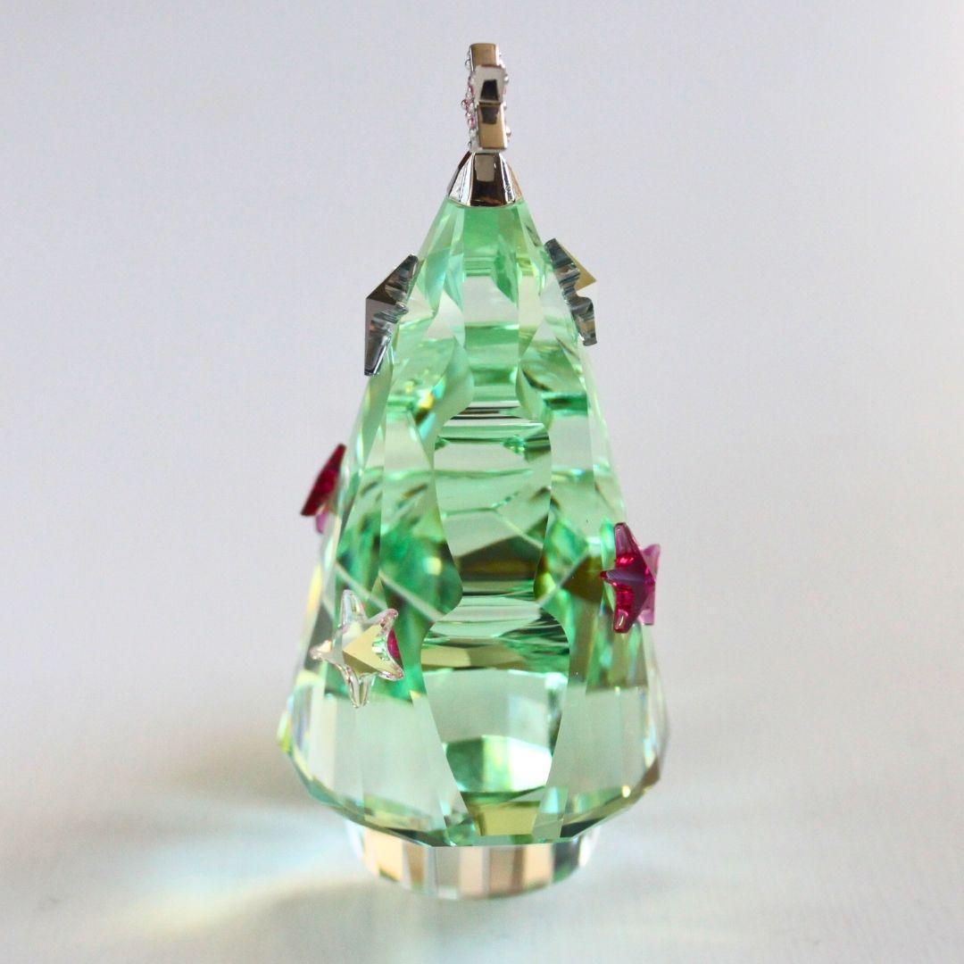スワロフスキー クリスマスツリー Chrysolite