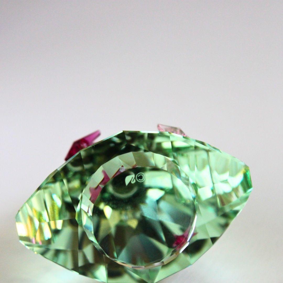 スワロフスキー クリスマスツリー Chrysolite