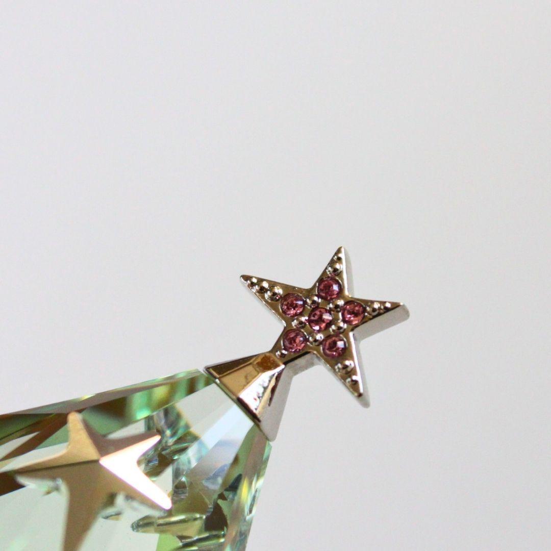 スワロフスキー クリスマスツリー Chrysolite