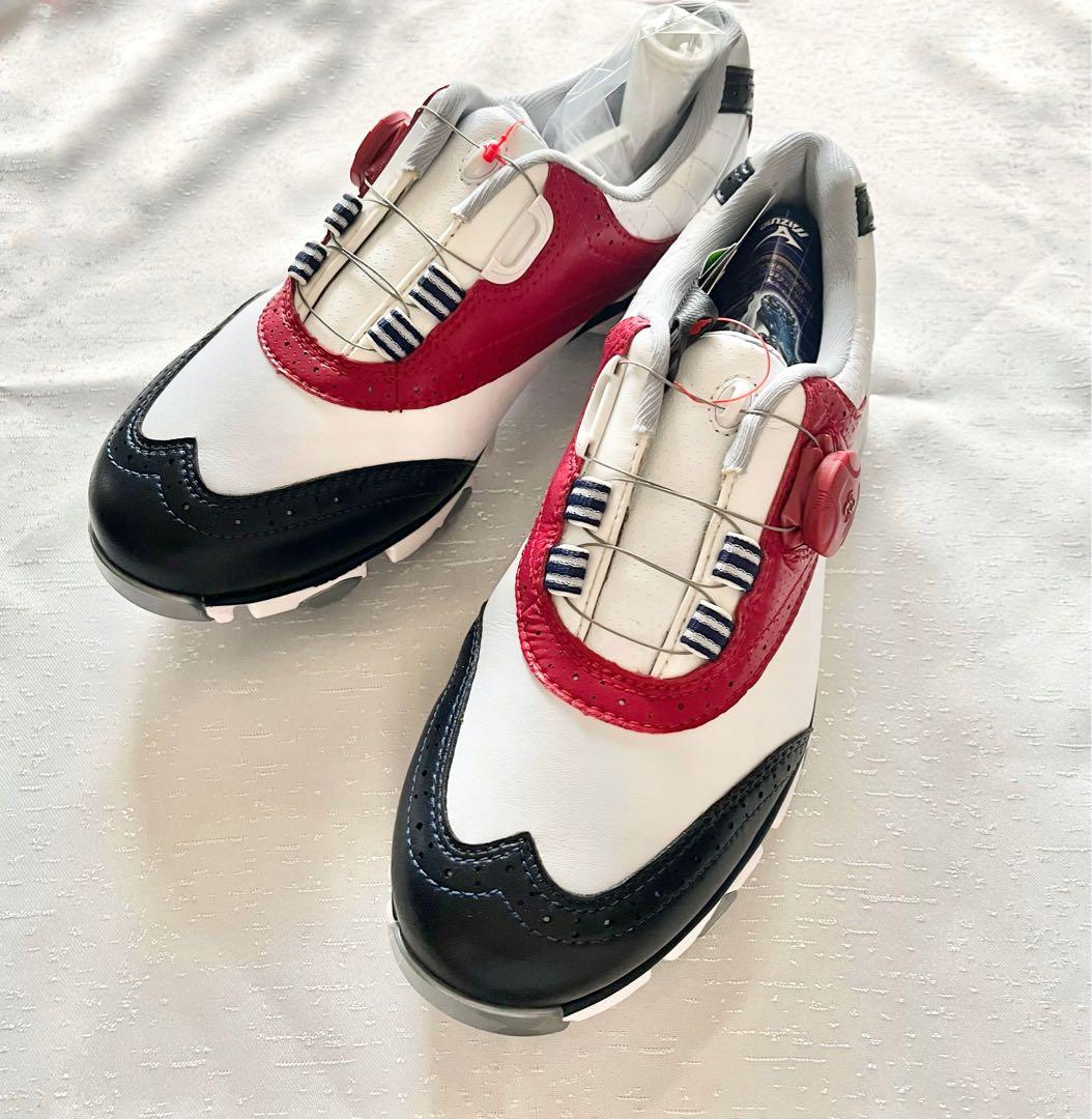 【新品】mizuno ミズノ レディース ゴルフシューズ スパイク 23.5cm