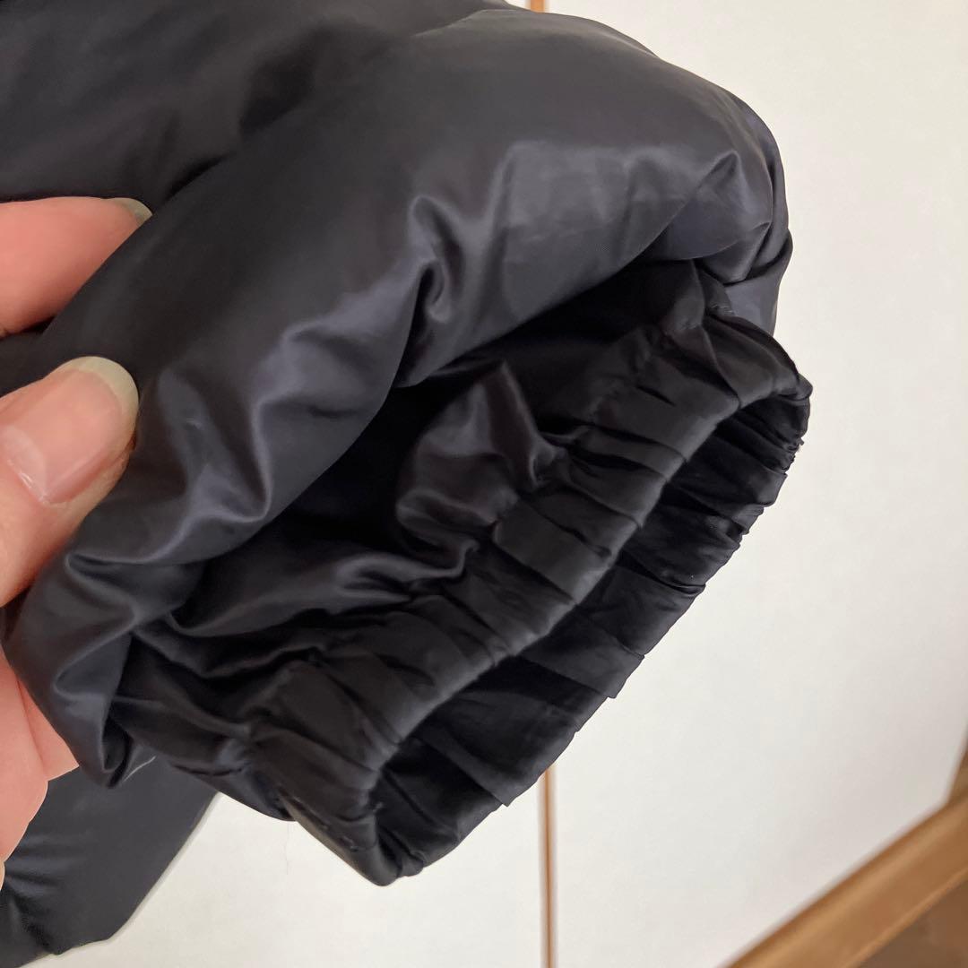 23区 シレータフタ　フード付きダウンジャケット サイズ34 ネイビー