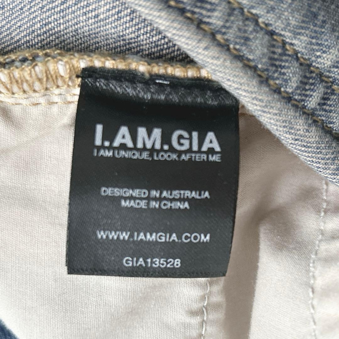 I.AM.GIA アイアムジーア　サイドファスナー デニムパンツ　iamgia