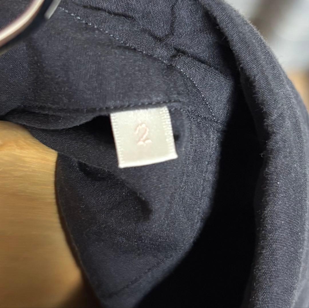 COMOLI コモリシャツ ネイビー 2 25ss