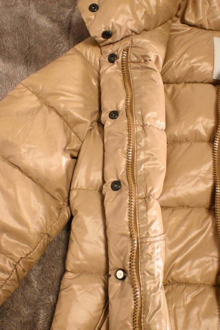 モンクレール ダウンジャケット サイズ1 レディース ベージュ