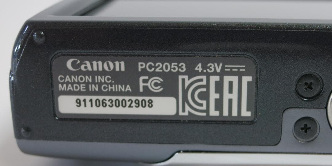 Canon IXY 130 グレー コンパクトデジタルカメラ 箱付