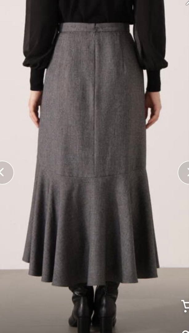 PROPORTION BODY DRESSING ラッフルディティールスカート