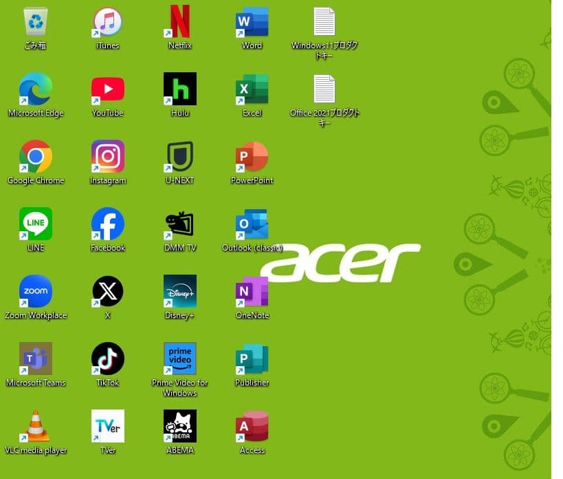 設定済み✨️Acer Aspire A5✨️Win11✨️SSD✨️オフィス