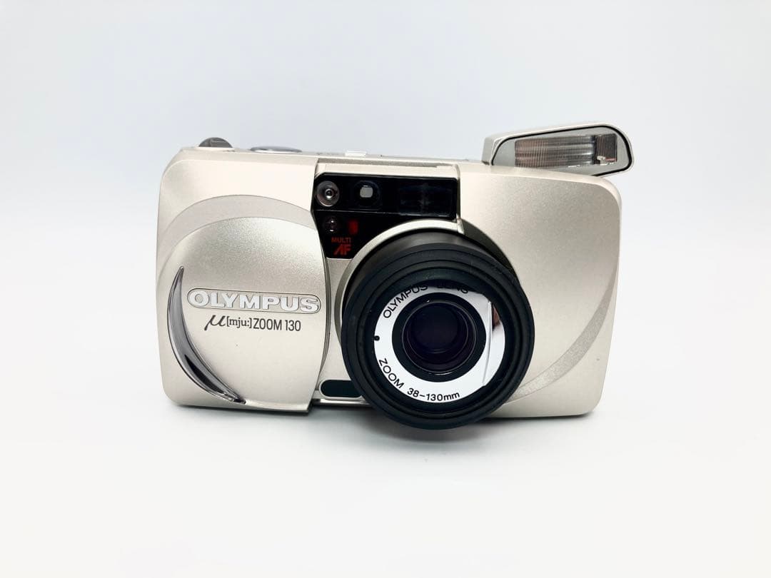 【完動品】μ-zoom 130　コンパクトカメラ　動作確認済み　C14