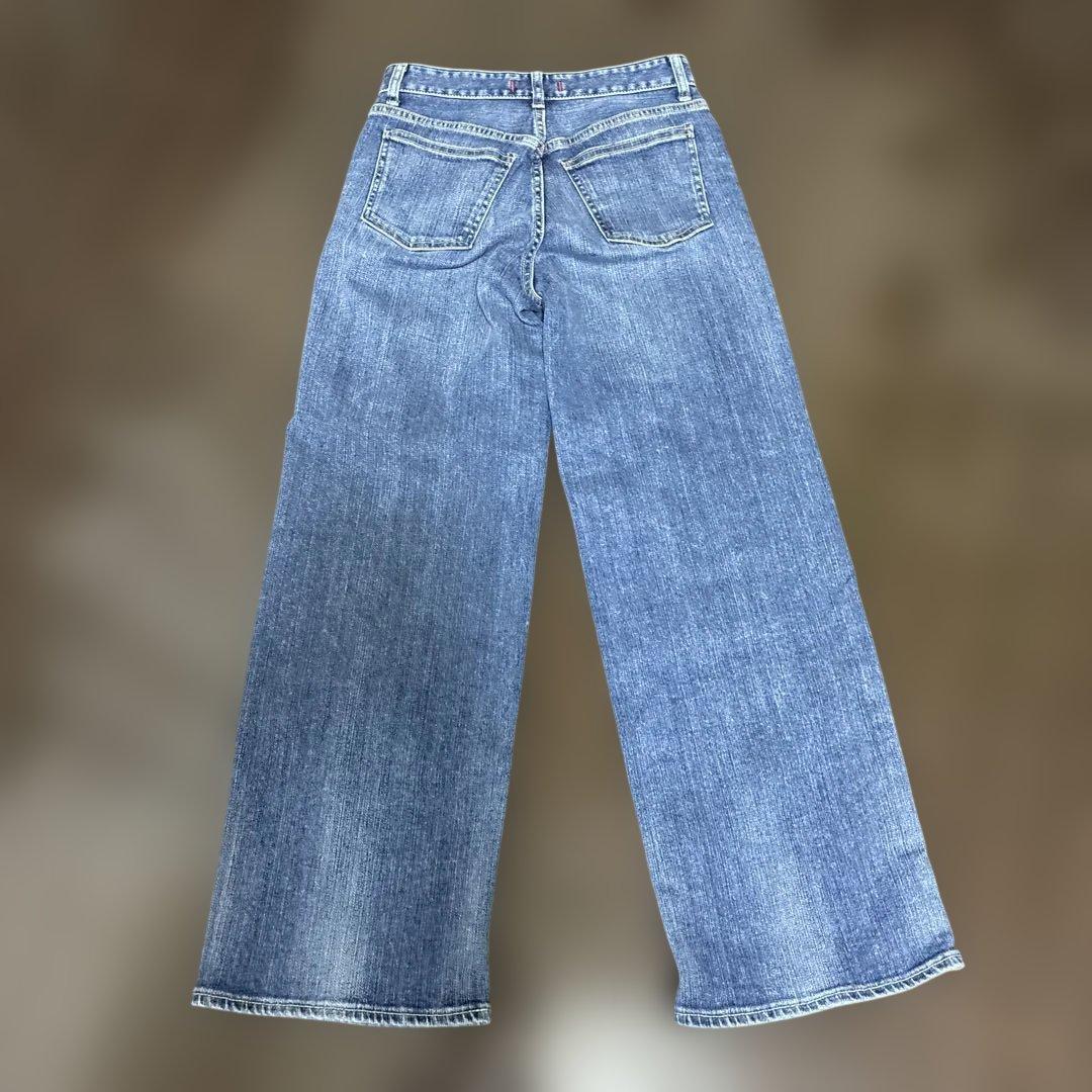 値下げ中　RED CARD 35th Anniv. Wide デニムパンツ 22