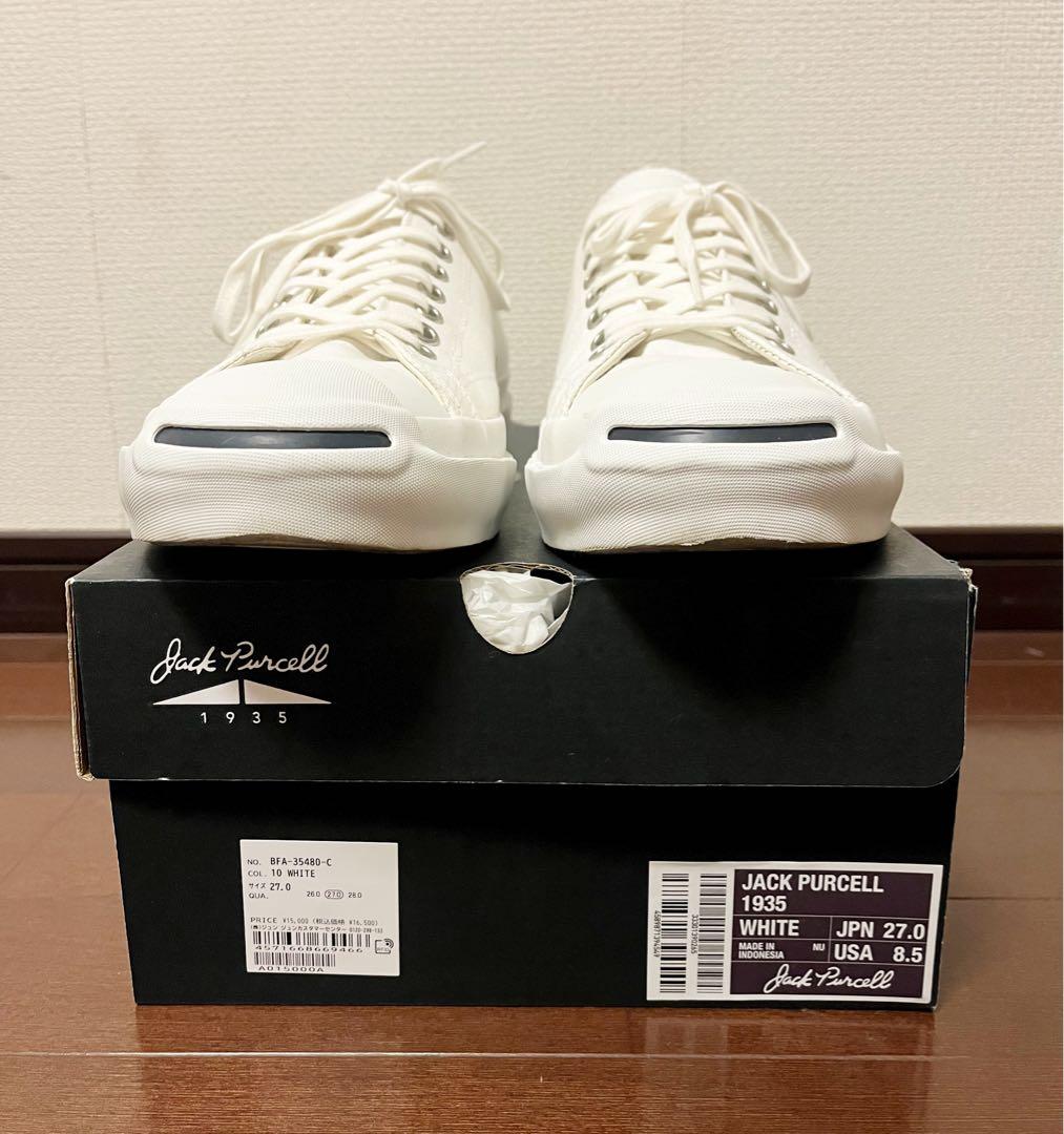 コンバース ジャックパーセル 1935 27cm 使用回数1回