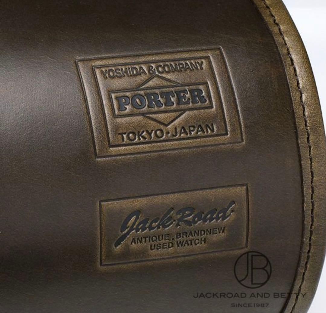 ジャックロード ポーター 30周年記念オリジナル レザーウォッチケース 本革